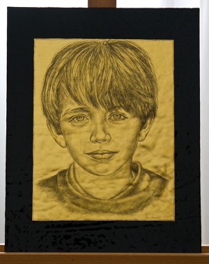 young boy portrait